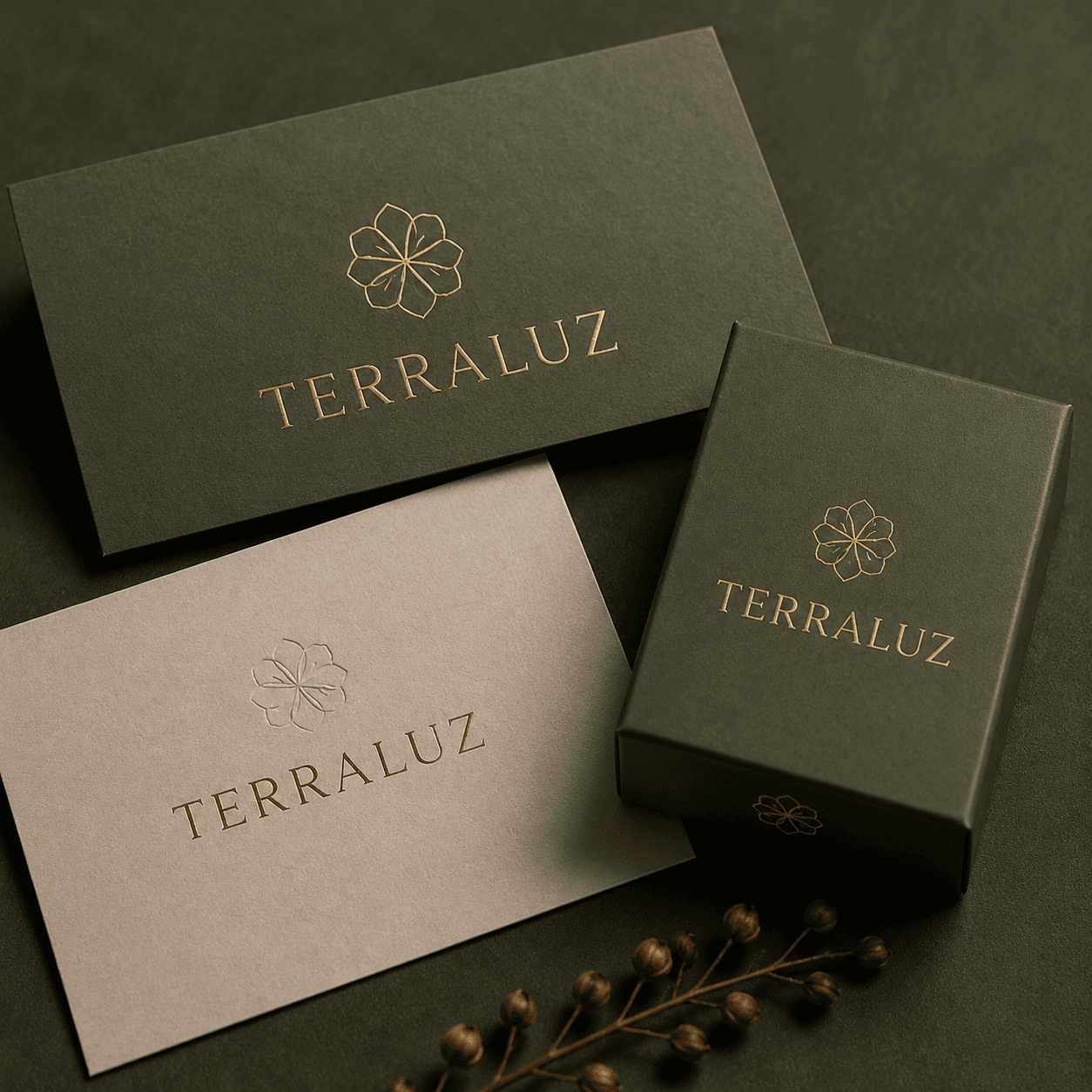 Papelaria institucional Terraluz