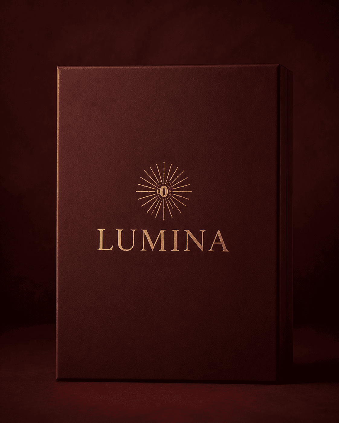 Embalagem da marca Lumina