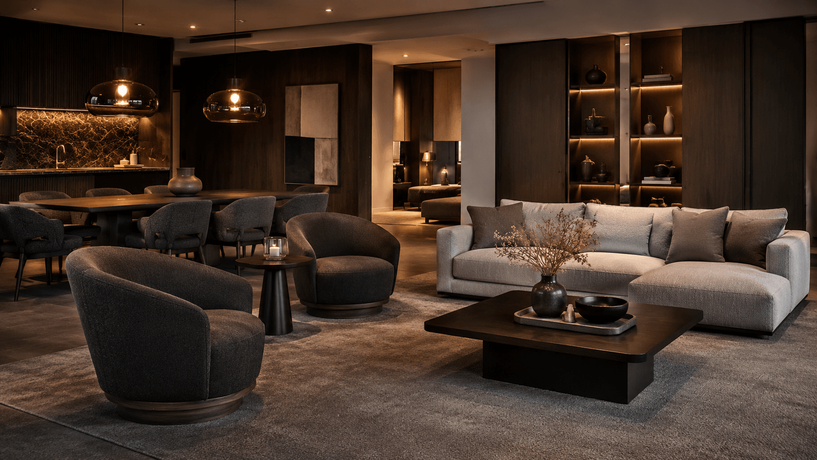 Projeto de móveis e interiores