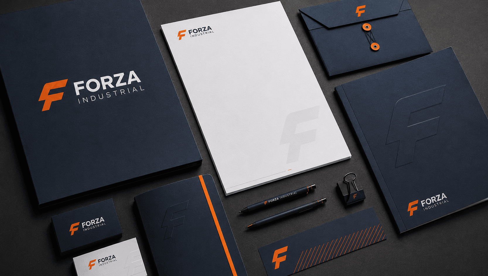 Papelaria institucional Forza Industrial